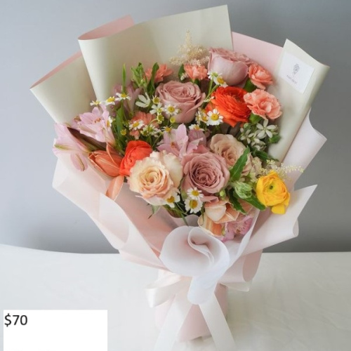 Mixed Roses With Fillers